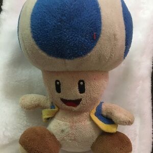Blue and Tan Plush Toy